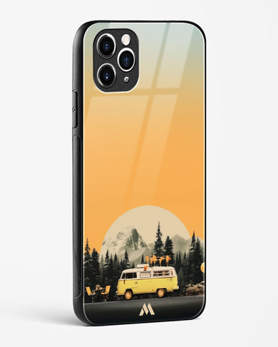 Golden Hour Getaway Glass Case Phone Cover (Apple)