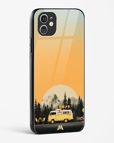 Golden Hour Getaway Glass Case Phone Cover (Apple)