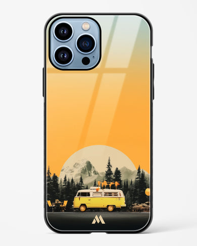 Golden Hour Getaway Glass Case Phone Cover (Apple)
