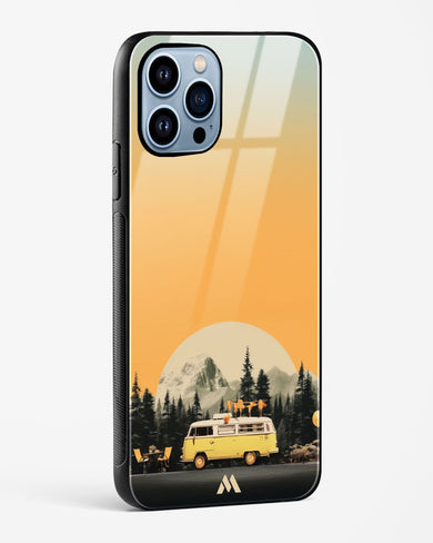 Golden Hour Getaway Glass Case Phone Cover (Apple)