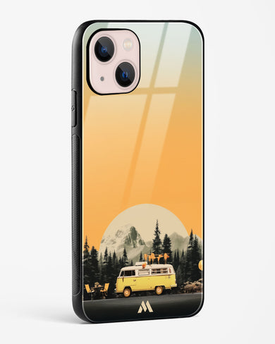 Golden Hour Getaway Glass Case Phone Cover (Apple)