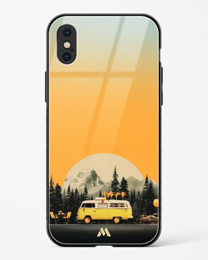 Golden Hour Getaway Glass Case Phone Cover (Apple)