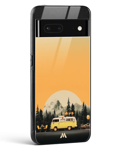 Golden Hour Getaway Glass Case Phone Cover (Google)