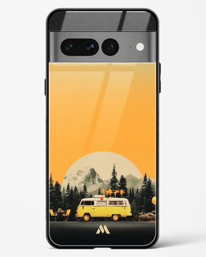 Golden Hour Getaway Glass Case Phone Cover (Google)