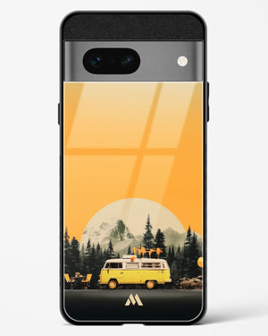 Golden Hour Getaway Glass Case Phone Cover (Google)
