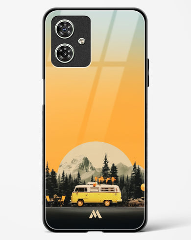 Golden Hour Getaway Glass Case Phone Cover (Motorola)