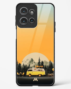 Golden Hour Getaway Glass Case Phone Cover (Motorola)
