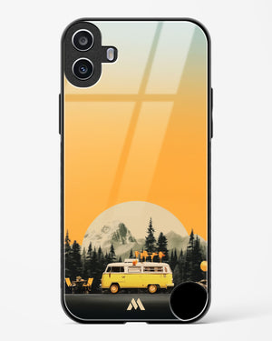 Golden Hour Getaway Glass Case Phone Cover (Nothing)