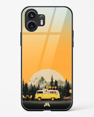 Golden Hour Getaway Glass Case Phone Cover (Nothing)