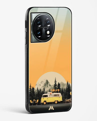 Golden Hour Getaway Glass Case Phone Cover (OnePlus)