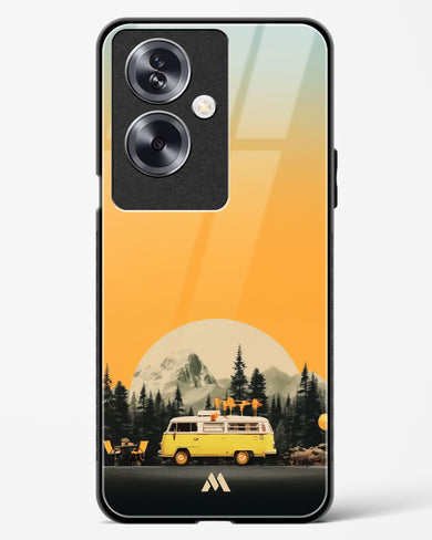 Golden Hour Getaway Glass Case Phone Cover (Oppo)