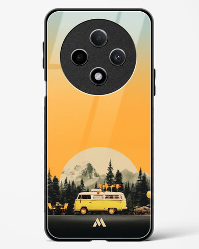 Golden Hour Getaway Glass Case Phone Cover (Oppo)