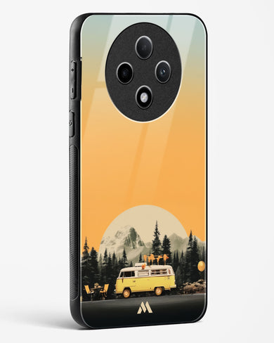 Golden Hour Getaway Glass Case Phone Cover (Oppo)