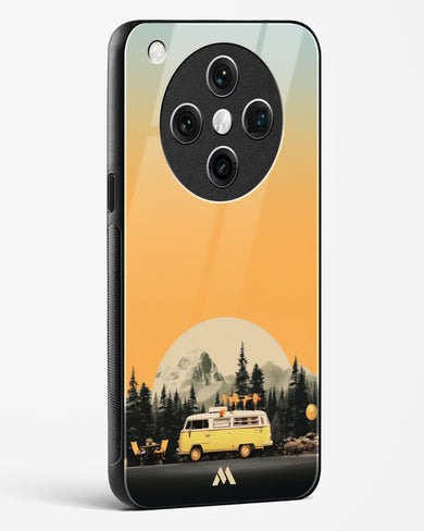 Golden Hour Getaway Glass Case Phone Cover (Oppo)
