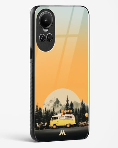 Golden Hour Getaway Glass Case Phone Cover (Oppo)