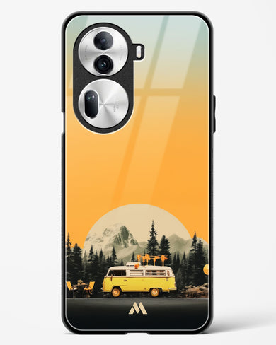 Golden Hour Getaway Glass Case Phone Cover (Oppo)