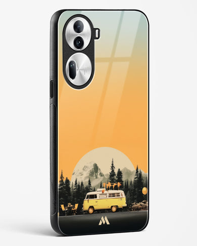 Golden Hour Getaway Glass Case Phone Cover (Oppo)