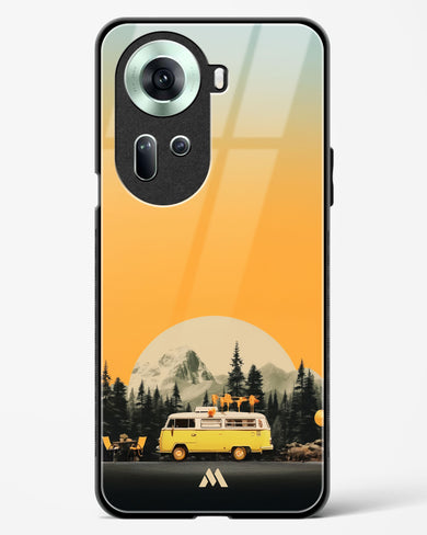 Golden Hour Getaway Glass Case Phone Cover (Oppo)