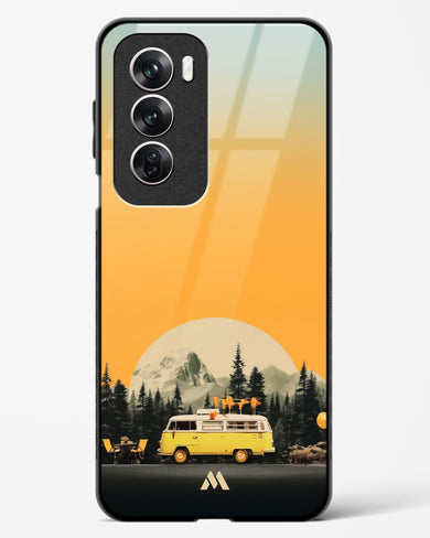 Golden Hour Getaway Glass Case Phone Cover (Oppo)