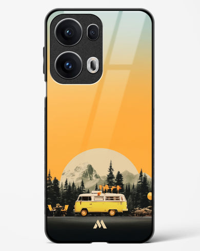 Golden Hour Getaway Glass Case Phone Cover (Oppo)