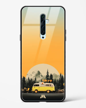 Golden Hour Getaway Glass Case Phone Cover (Oppo)