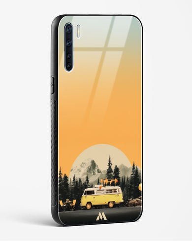 Golden Hour Getaway Glass Case Phone Cover (Oppo)