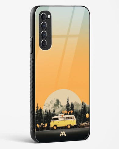 Golden Hour Getaway Glass Case Phone Cover (Oppo)