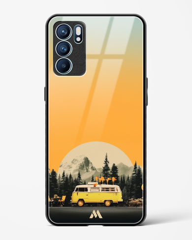 Golden Hour Getaway Glass Case Phone Cover (Oppo)