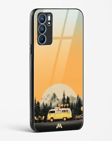 Golden Hour Getaway Glass Case Phone Cover (Oppo)