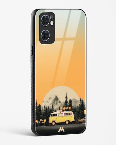 Golden Hour Getaway Glass Case Phone Cover (Oppo)