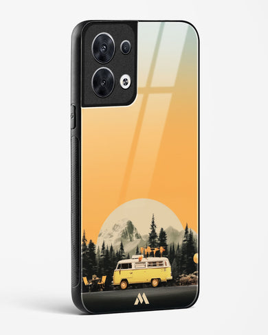Golden Hour Getaway Glass Case Phone Cover (Oppo)