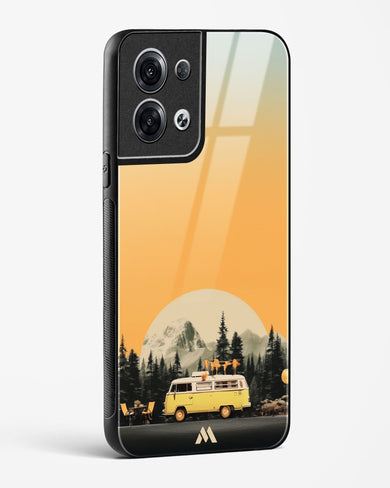 Golden Hour Getaway Glass Case Phone Cover (Oppo)