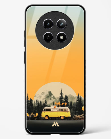 Golden Hour Getaway Glass Case Phone Cover (Realme)
