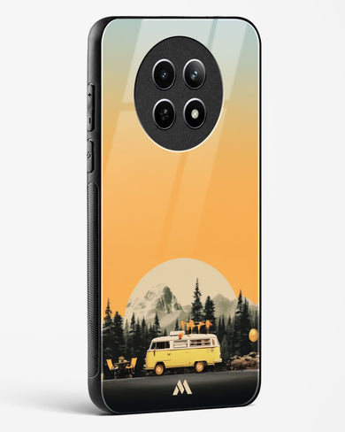 Golden Hour Getaway Glass Case Phone Cover (Realme)