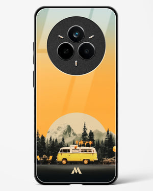 Golden Hour Getaway Glass Case Phone Cover (Realme)