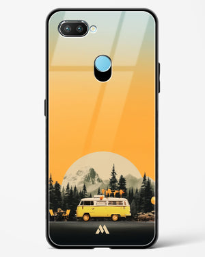 Golden Hour Getaway Glass Case Phone Cover (Realme)