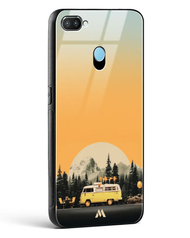 Golden Hour Getaway Glass Case Phone Cover (Realme)