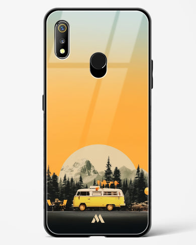 Golden Hour Getaway Glass Case Phone Cover (Realme)