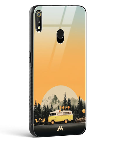 Golden Hour Getaway Glass Case Phone Cover (Realme)