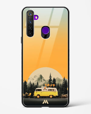 Golden Hour Getaway Glass Case Phone Cover (Realme)