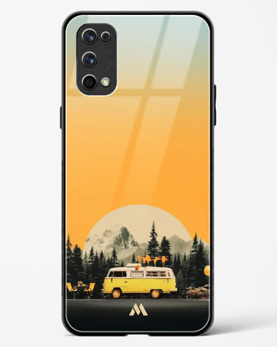 Golden Hour Getaway Glass Case Phone Cover (Realme)