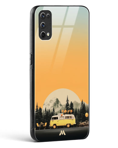 Golden Hour Getaway Glass Case Phone Cover (Realme)