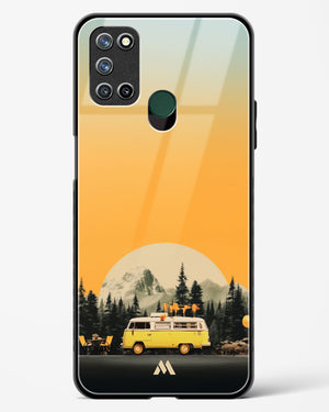 Golden Hour Getaway Glass Case Phone Cover (Realme)