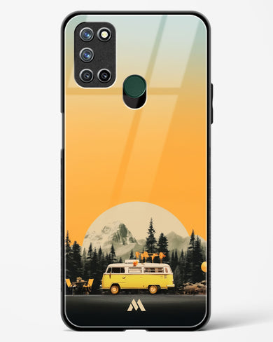 Golden Hour Getaway Glass Case Phone Cover (Realme)