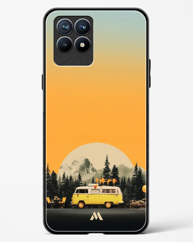 Golden Hour Getaway Glass Case Phone Cover (Realme)