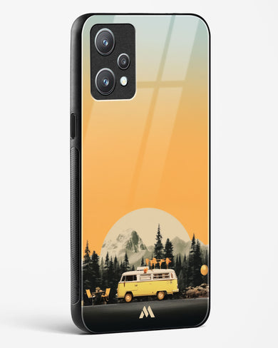 Golden Hour Getaway Glass Case Phone Cover (Realme)