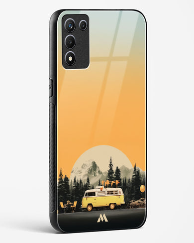 Golden Hour Getaway Glass Case Phone Cover (Realme)
