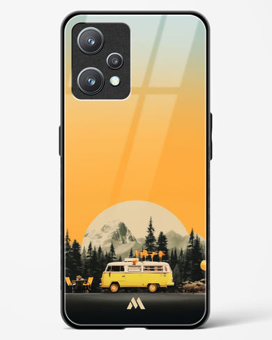 Golden Hour Getaway Glass Case Phone Cover (Realme)