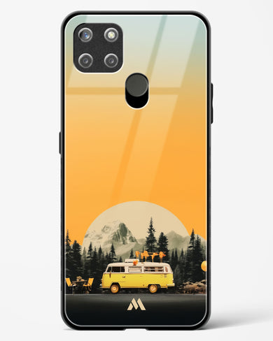 Golden Hour Getaway Glass Case Phone Cover (Realme)