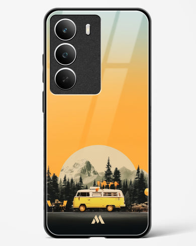 Golden Hour Getaway Glass Case Phone Cover (Realme)